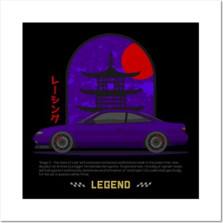 Tuner Purple MX6 JDM Posters and Art